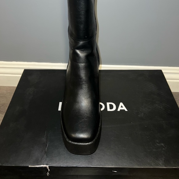 black dollskill calve high boots - Picture 2 of 5